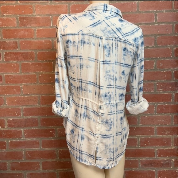nwt Alya Brand Rayon button down shirt. - Picture 8 of 8